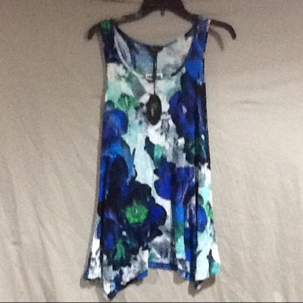 NEW floral swing tank or short dress