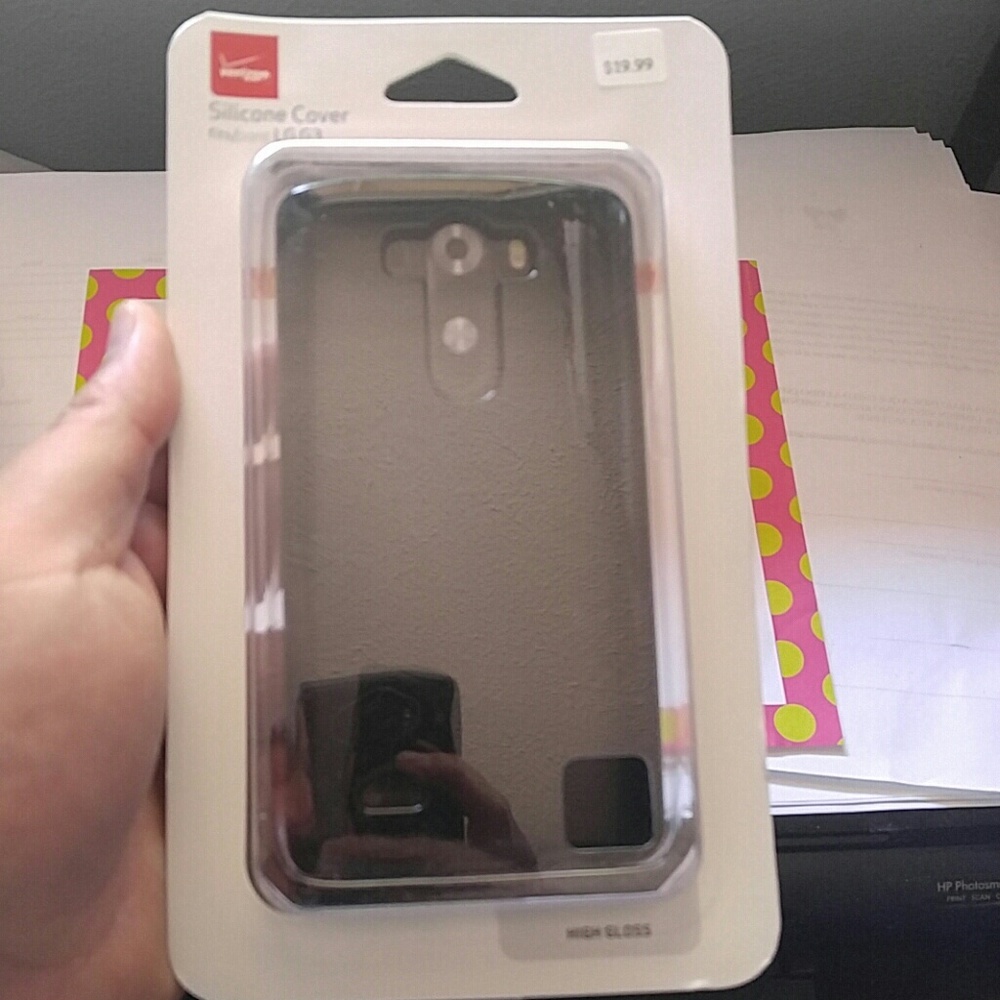 case verizon for lg g3 color black new