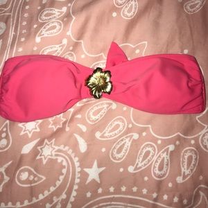 Strapless bikini top