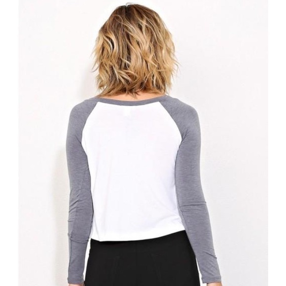 Charcoal Baseball Tee - Picture 2 of 3