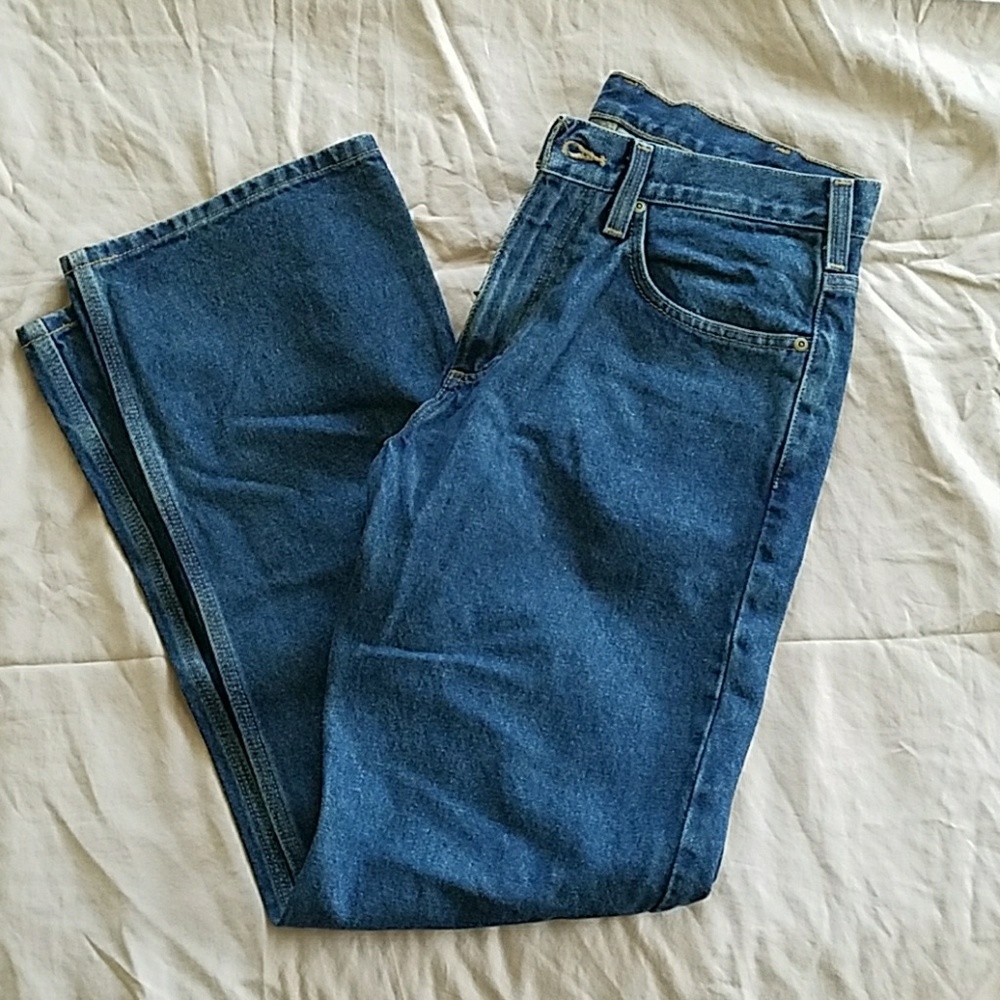 Men's carhartt jeans, loose fit 32x32