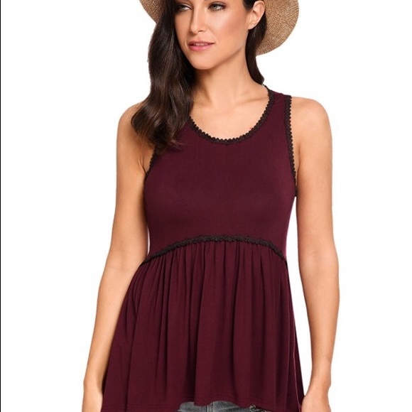 RACER BACK Hi-Low TANK (NEW) - Picture 6 of 6