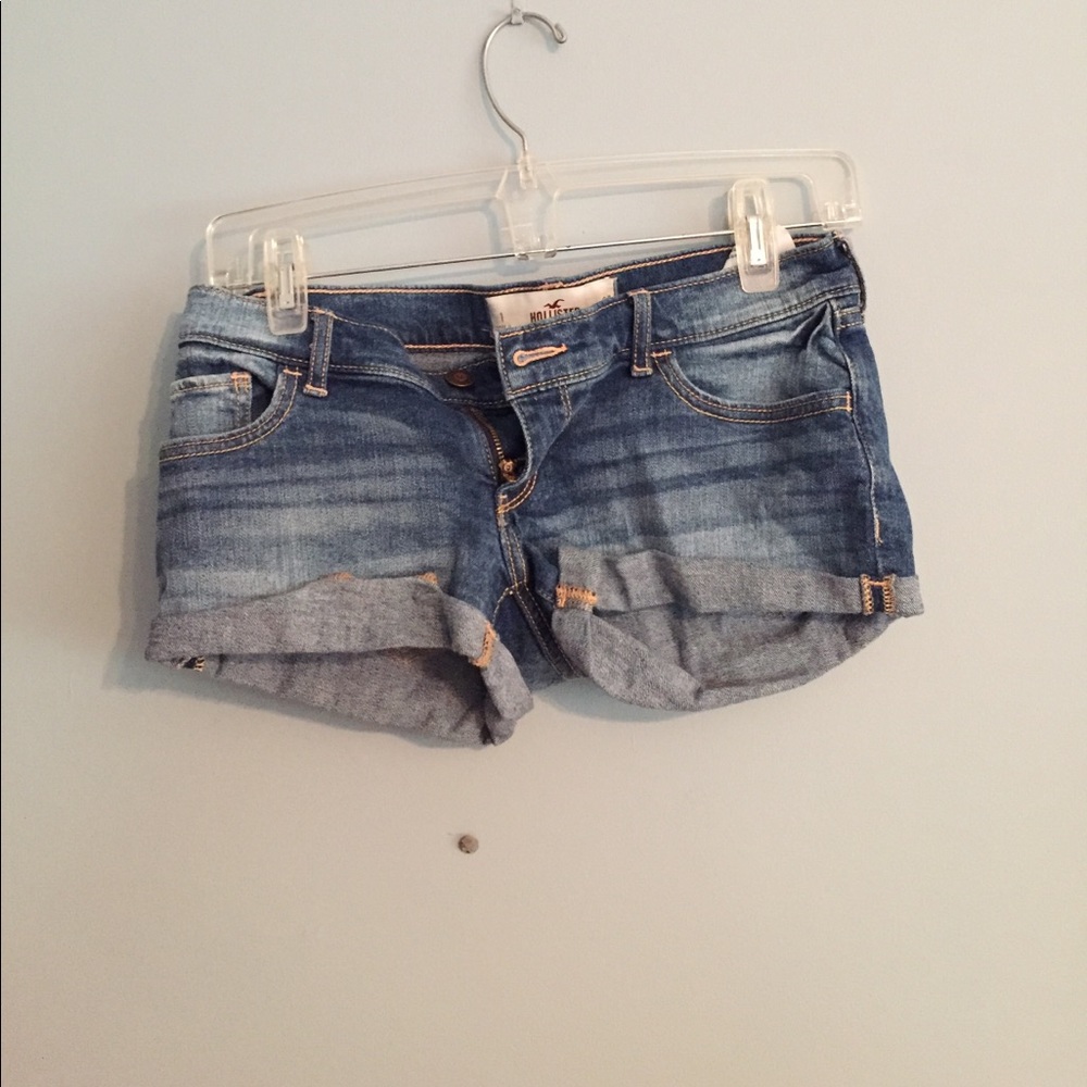 Hollister jean shorts