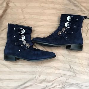 Stuart Weitzman suede ankle boots