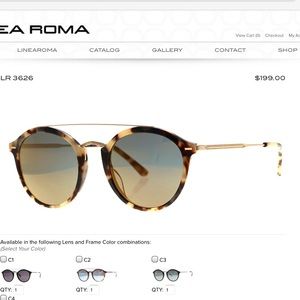 Linea Roma Sunglasses