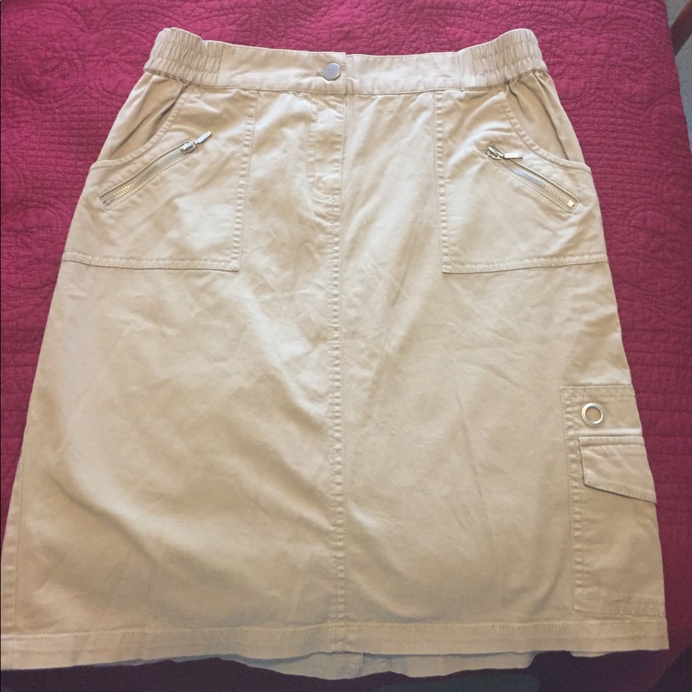 Khaki Skirt - Never Worn