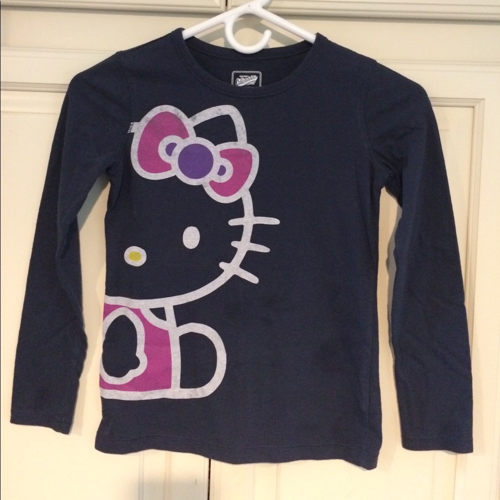 Old Navy Girls M Hello Kitty Long Sleeve Shirt