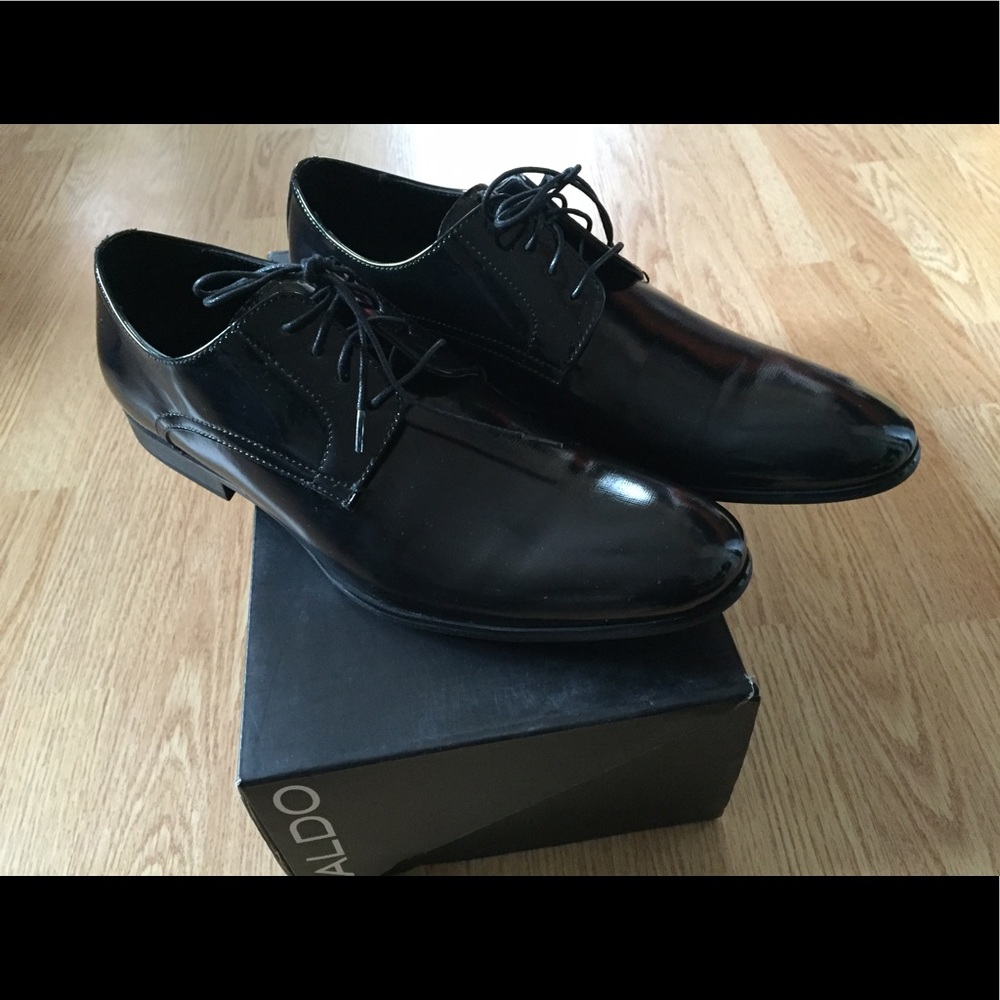 NEW Men's Etoevia Patent Lthr dress shoe US sz 13