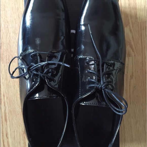 NEW Men\'s Etoevia Patent Lthr dress shoe US sz 13