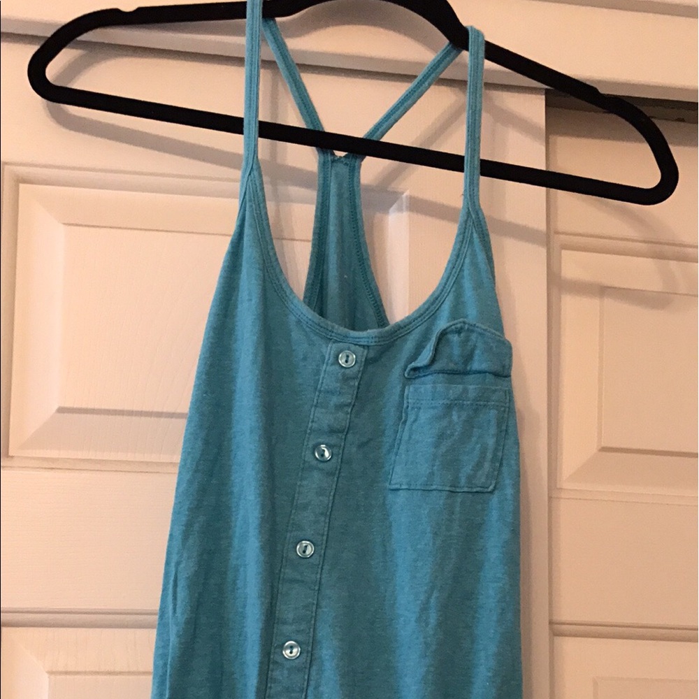light blue romper