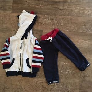 2T Gymboree boys sweatsuit