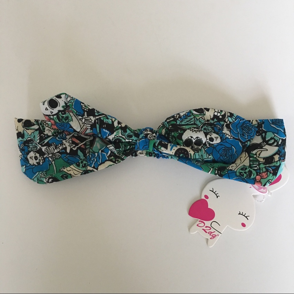 Skull Print Headband