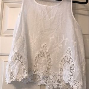 where lace tank top