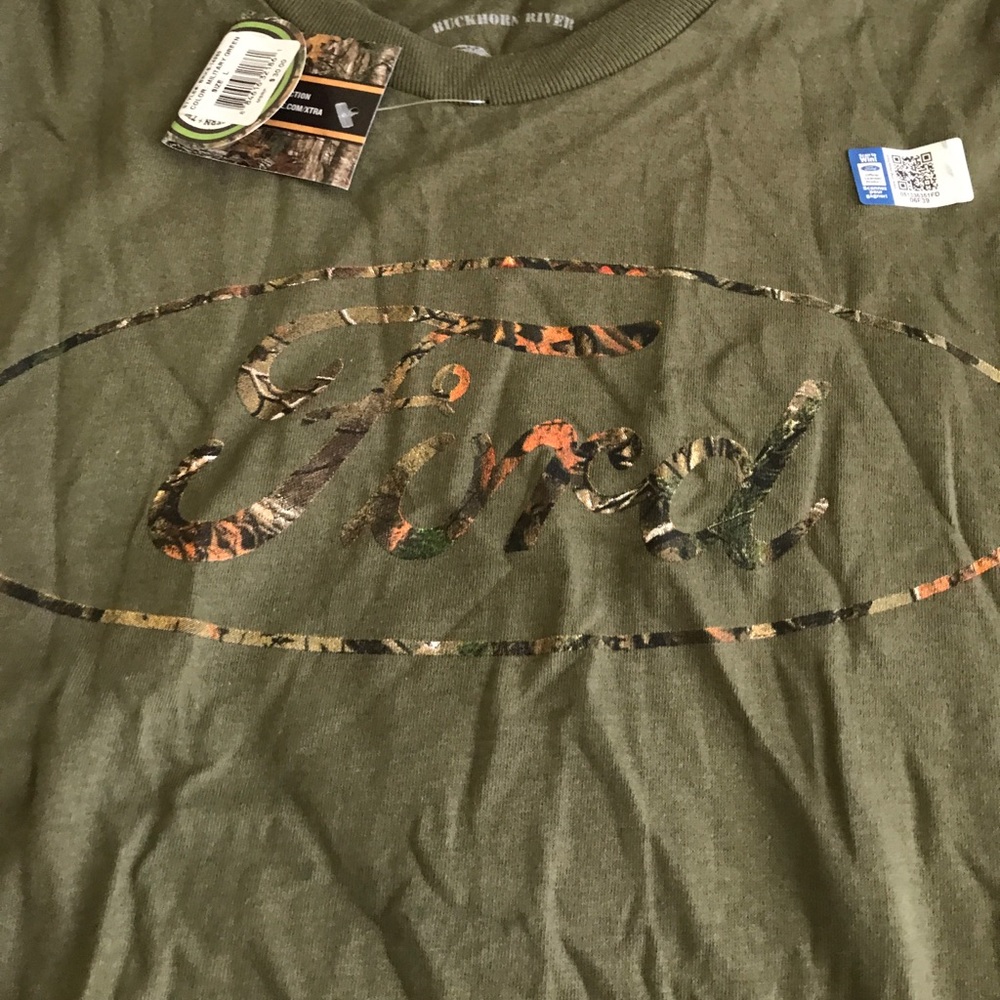Army green ford shirt