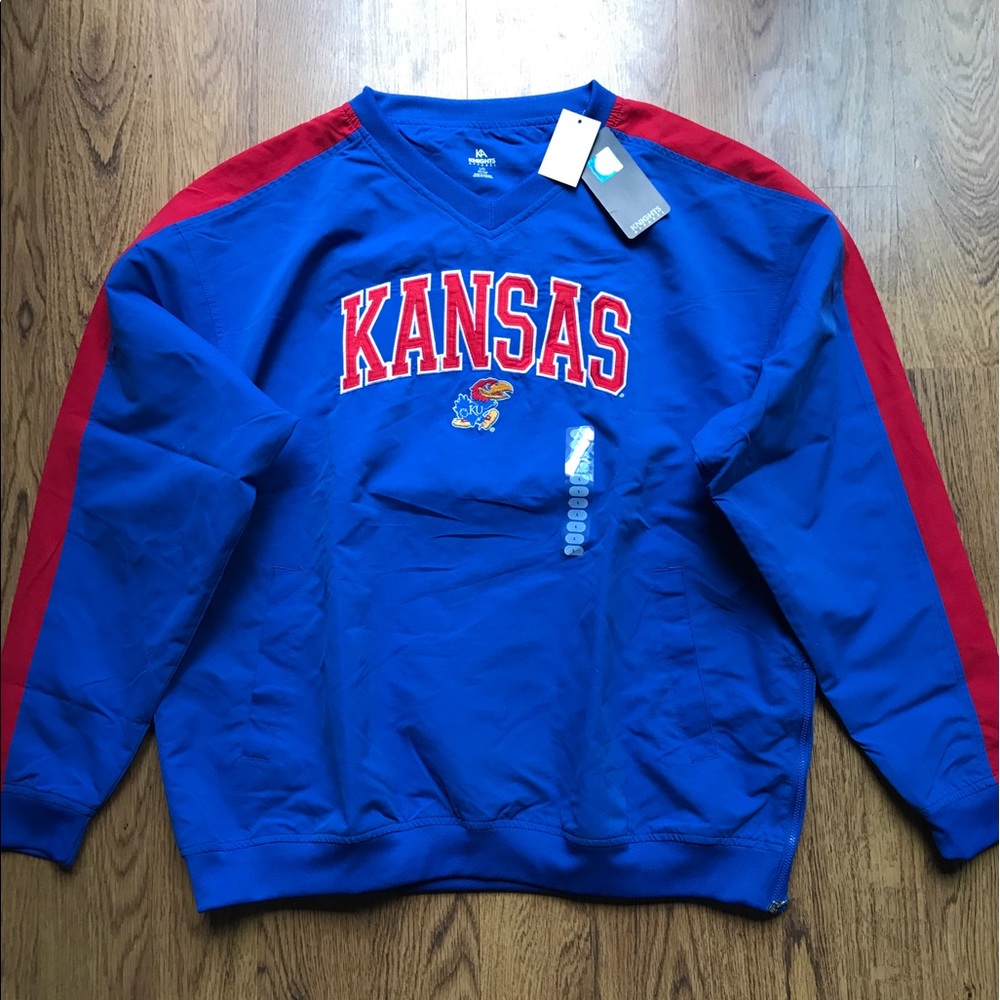 Knights Apparel KSU Jayhawks Pullover Windbreaker