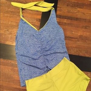 Lime Ricki tankini