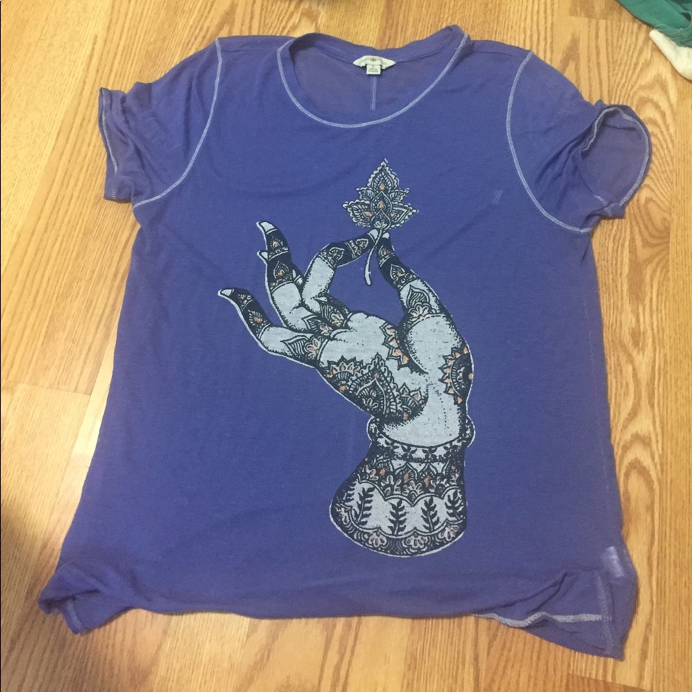 Purple Lucky Lotus shirt