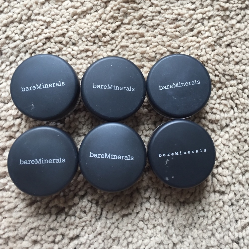 Set of 6 bareminerals loose eyeshadows