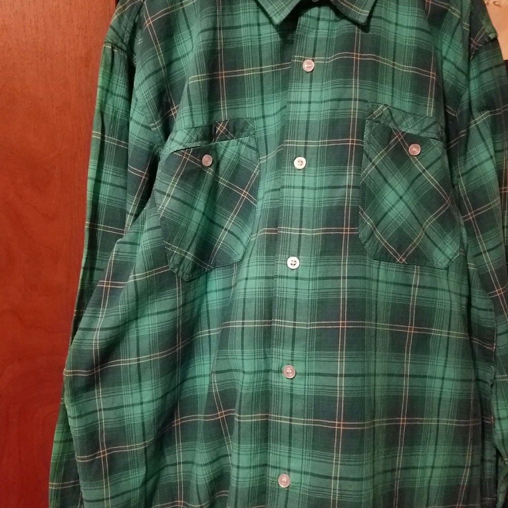 Lrg long sleeve button up shirt