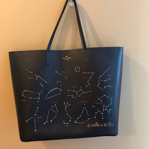 Used* Kate Spade It's written in the stars tote