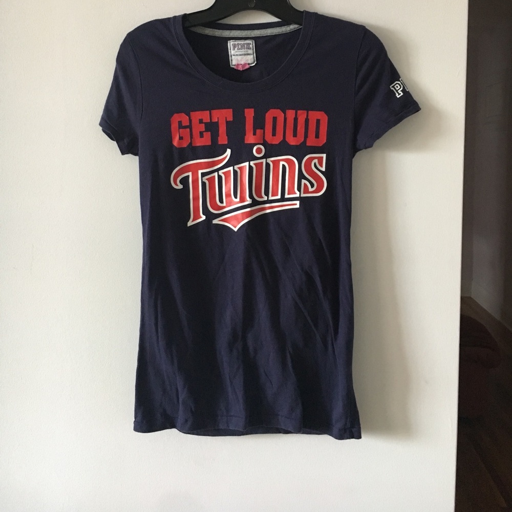 Pink Victoria Secret's MN Twins Shirt