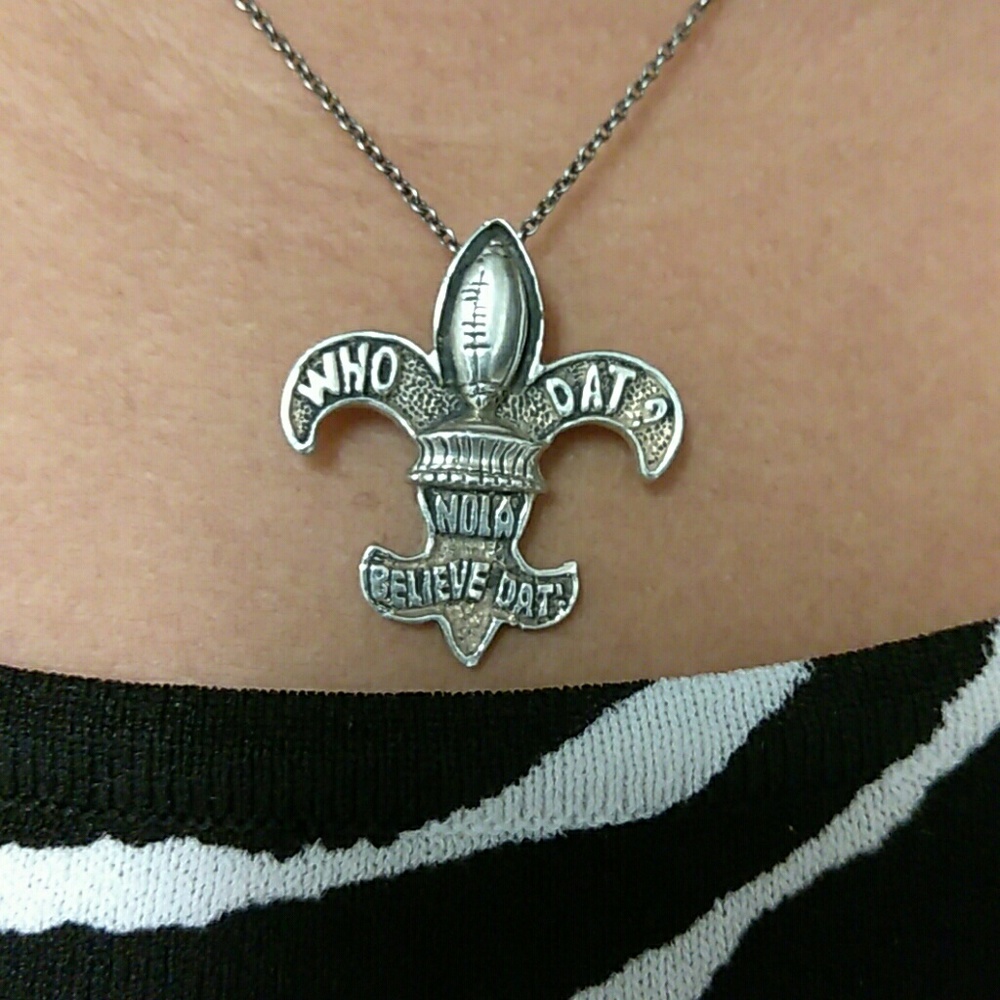 💥STERLING. FLEUR D' LIS