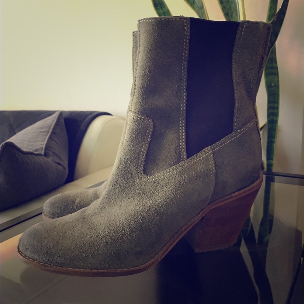 Cole Haan mid rise boots