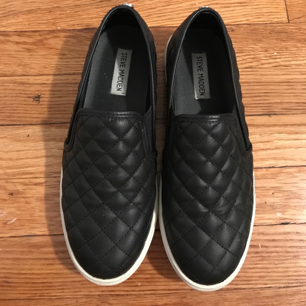 Steve Madden Quilted Slip Ons
