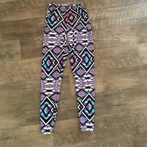 LuLaRoe classic waistband OS leggings
