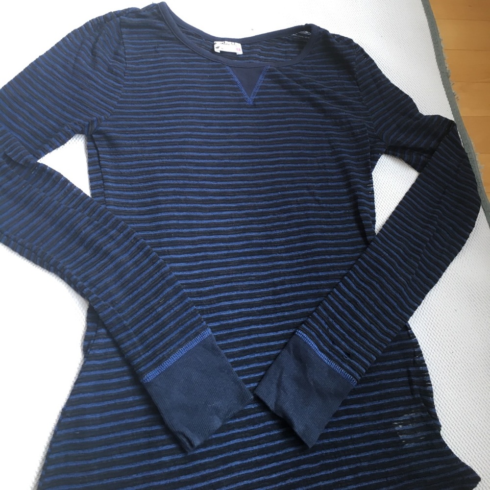 Free People striped shirt