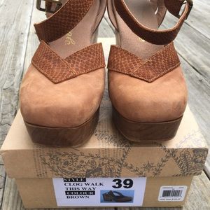 Free People clogs..