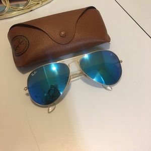 Blue aviators