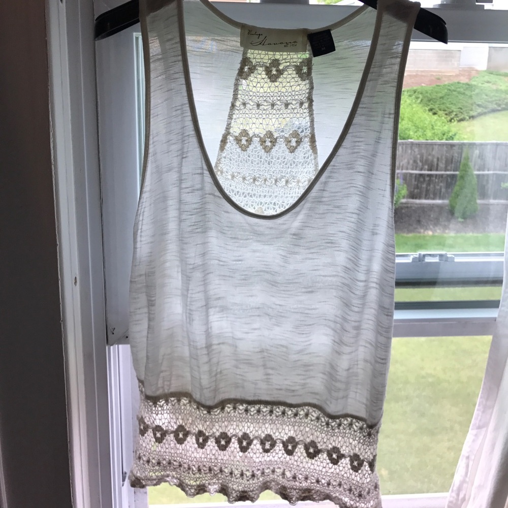 Crochet tank