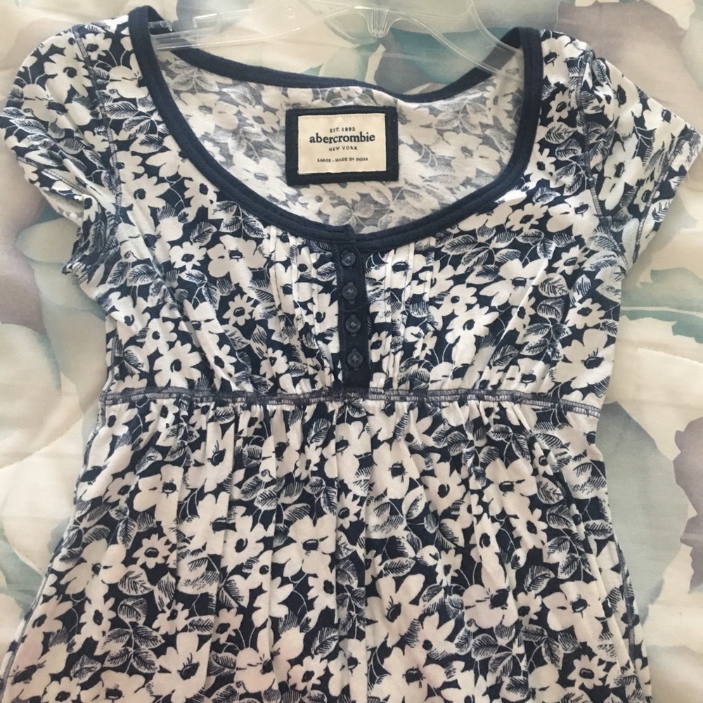 Abercrombie Kids Floral Patterned Blouse