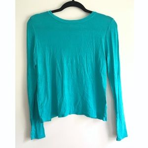 Open back long sleeve