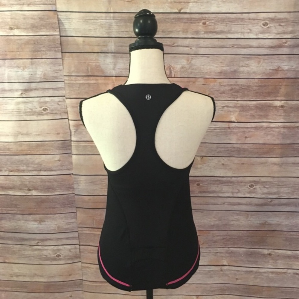 Lululemon Pink Racerback Tank - Picture 4 of 4