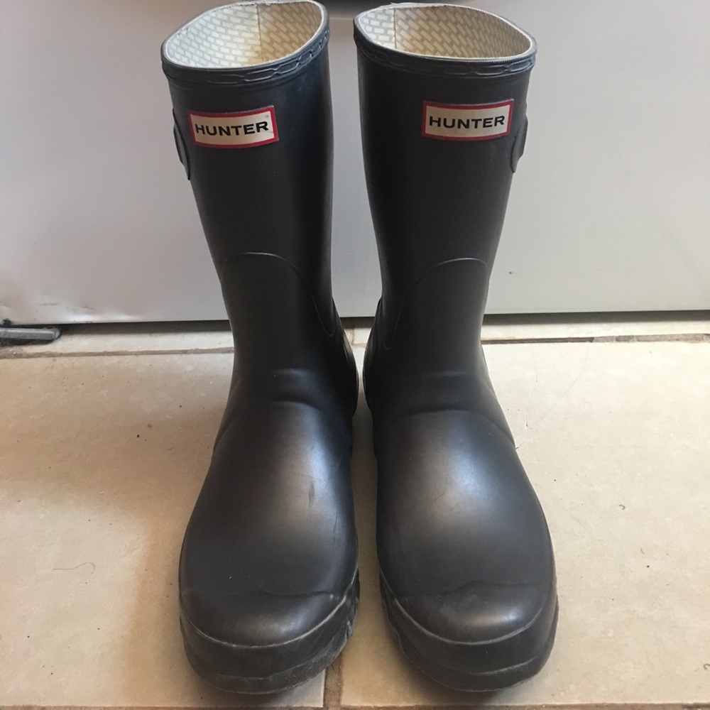 Hunter rain boots sz 8