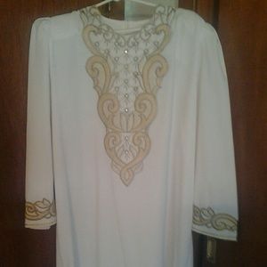 Beautiful 2pc. embellished abaya