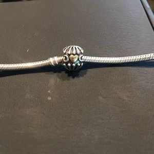 Carousel heart pandora charm