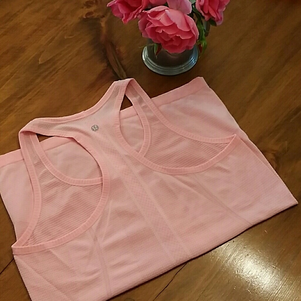 Blush Pink Lululemon Swiftly Tank