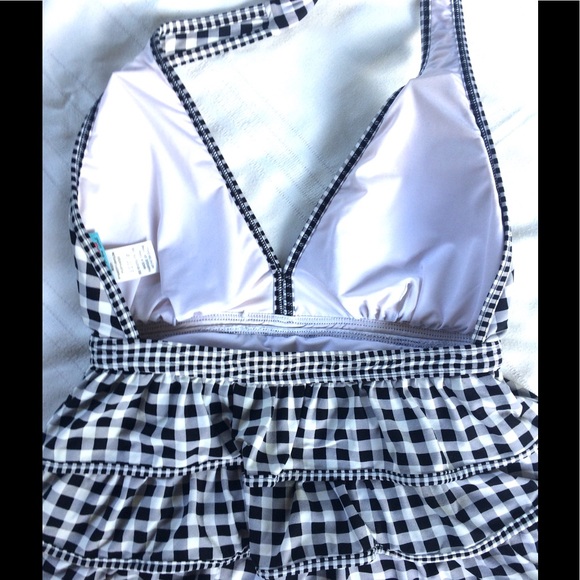 COCO RAVE BRA SIZED HALTER TANKINI - Picture 3 of 4