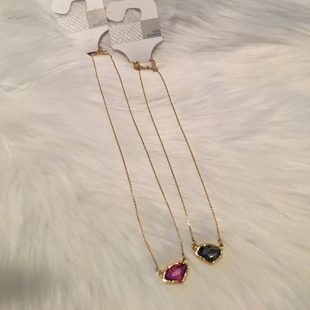 2 necklaces