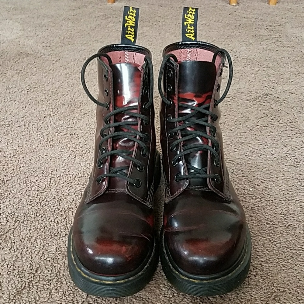 Cherry Red Arcadia Dr. Martens Beauties!
