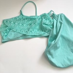 Teal bikini from target (size up from last)