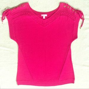 Lilly Pulitzer Pink Sweater Top