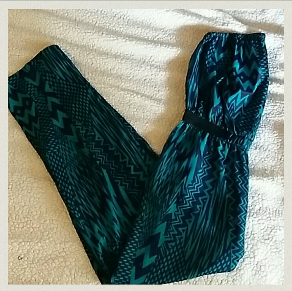 Tribal print jumpsuit