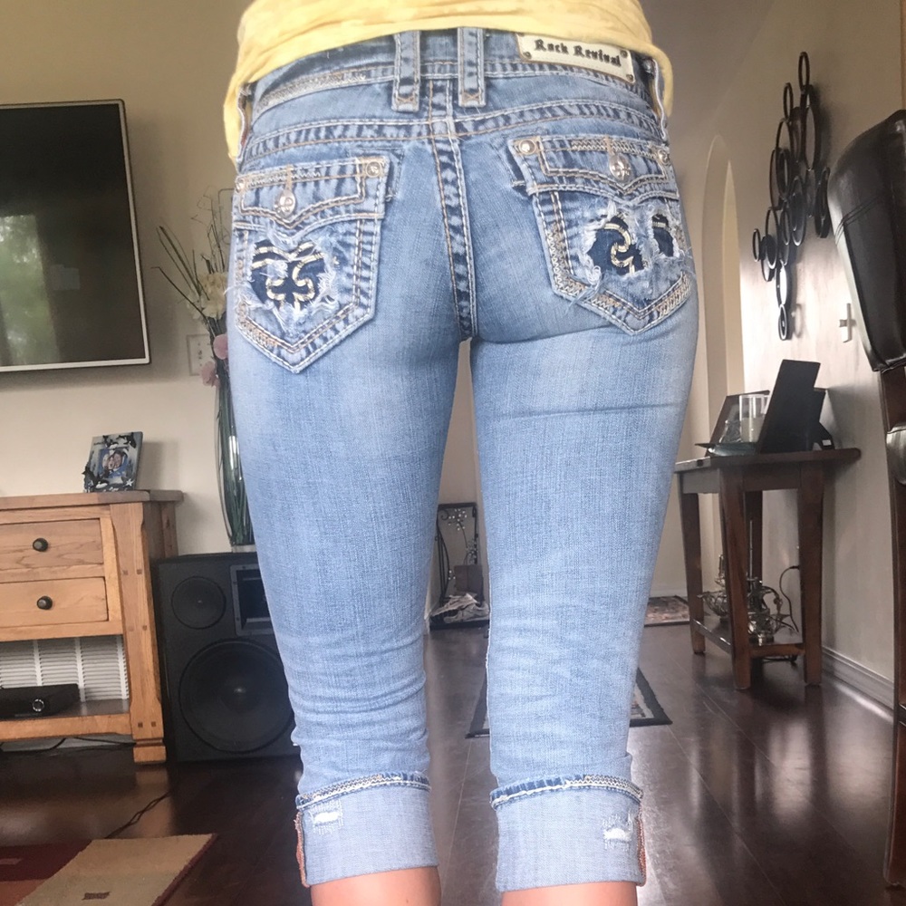 Rock Revival Capris