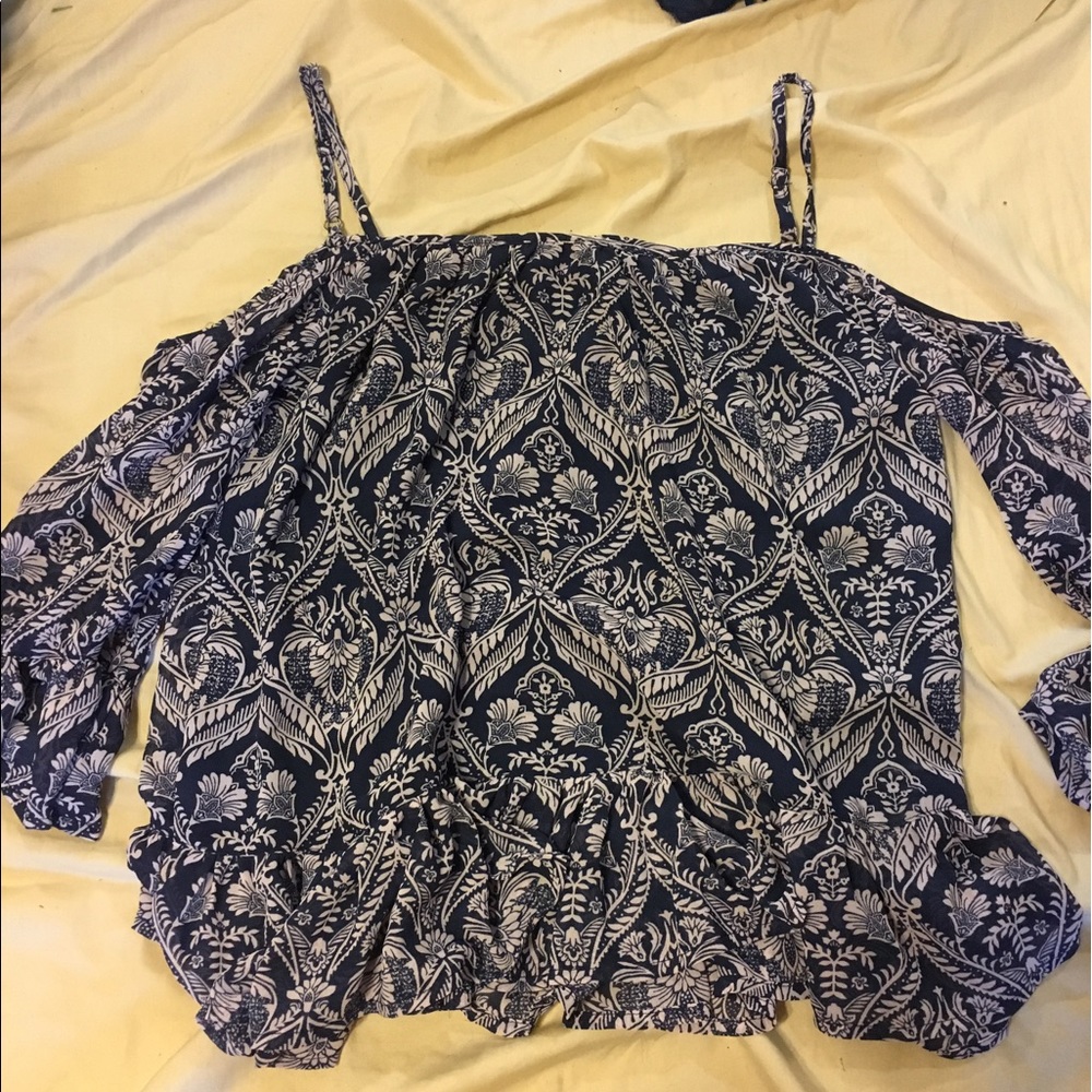 Forever 21 Paisley Blouse NWOT