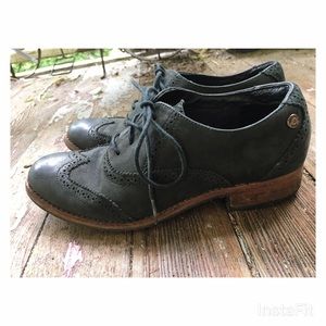 Black Oxfords 6.5 /37 Sebago Claremont Brogues