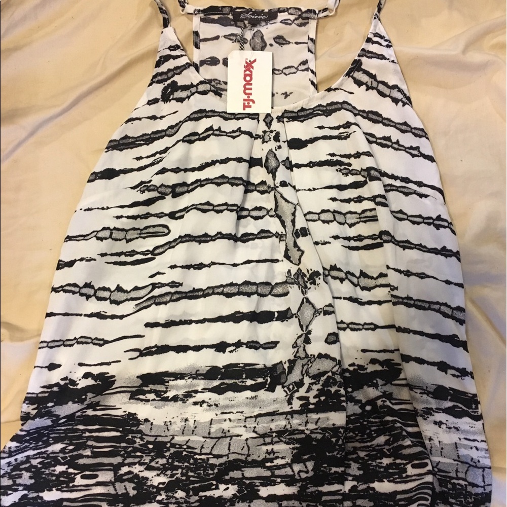 Black & White Blouse NWT